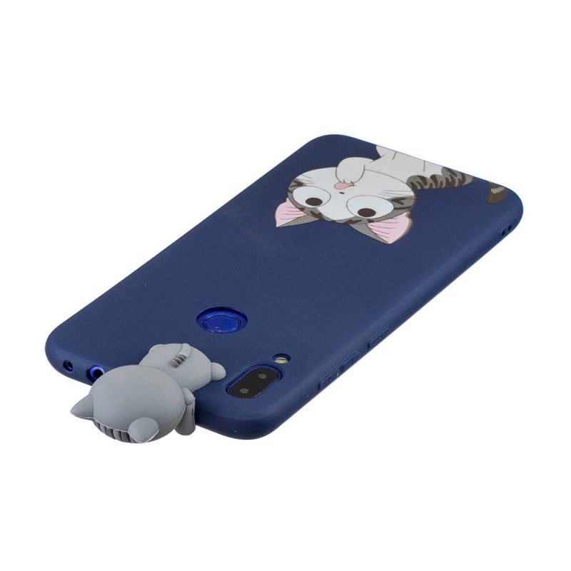 Hoesje Xiaomi Redmi Note 7 Hijg De 3D Kat Naar Adem
