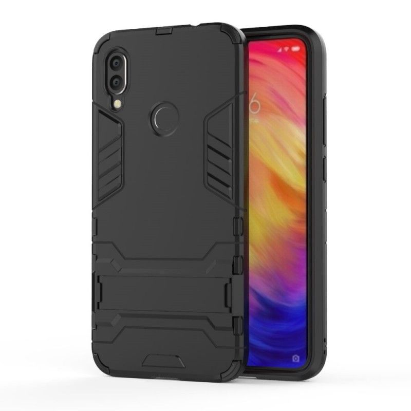 Hoesje Xiaomi Redmi Note 7 Rood Zwart Ultrabestendig