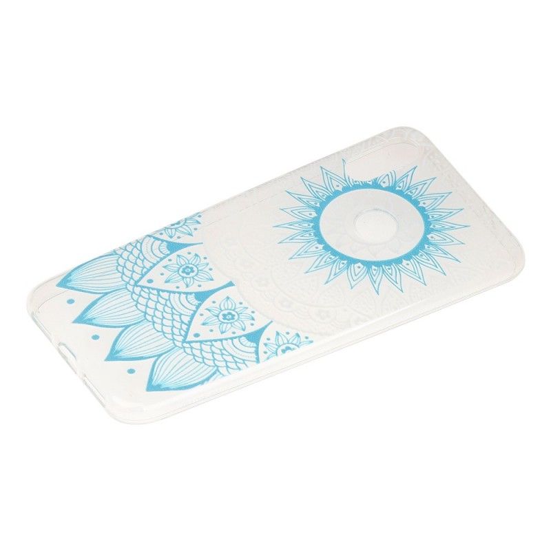Hoesje Xiaomi Redmi Note 7 Rose Transparante Kleurrijke Mandala