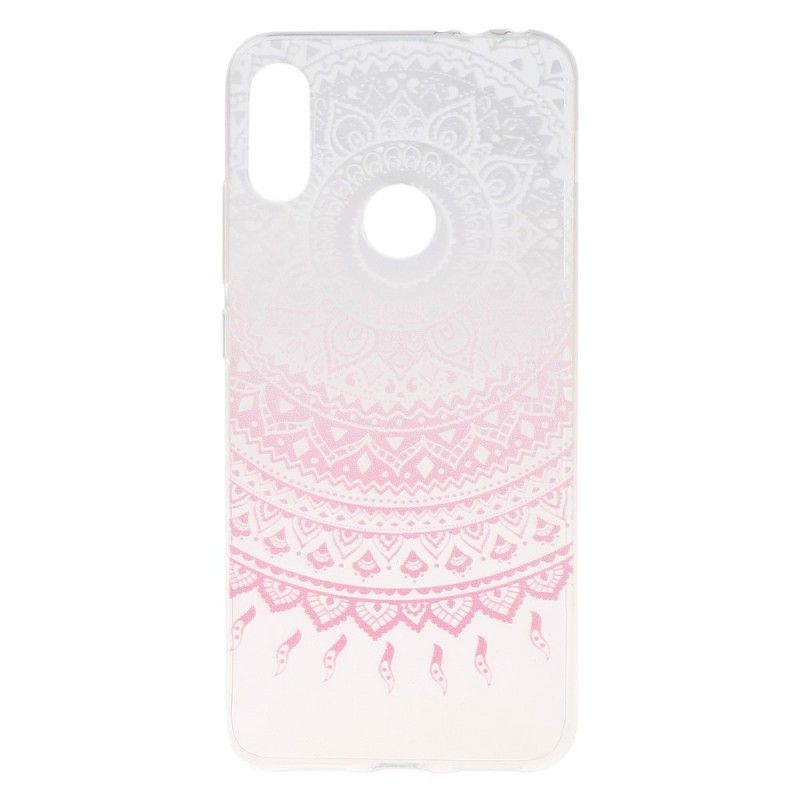 Hoesje Xiaomi Redmi Note 7 Rose Transparante Kleurrijke Mandala