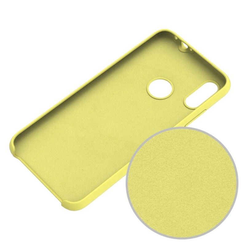 Hoesje Xiaomi Redmi Note 7 Wit Zwart Siliconenvloeistof