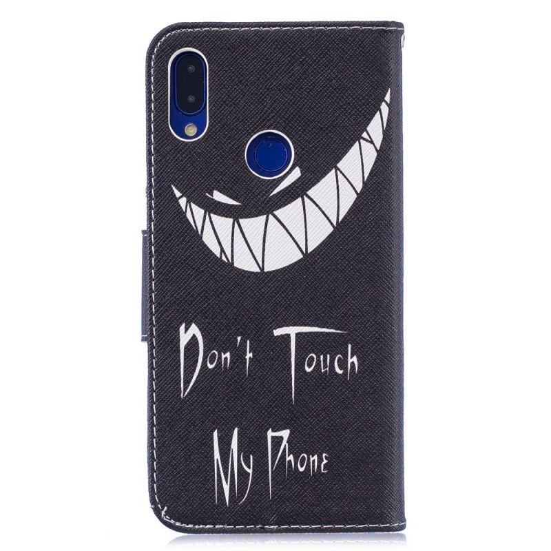 Leren Hoesje voor Xiaomi Redmi Note 7 Duivelse Telefoon