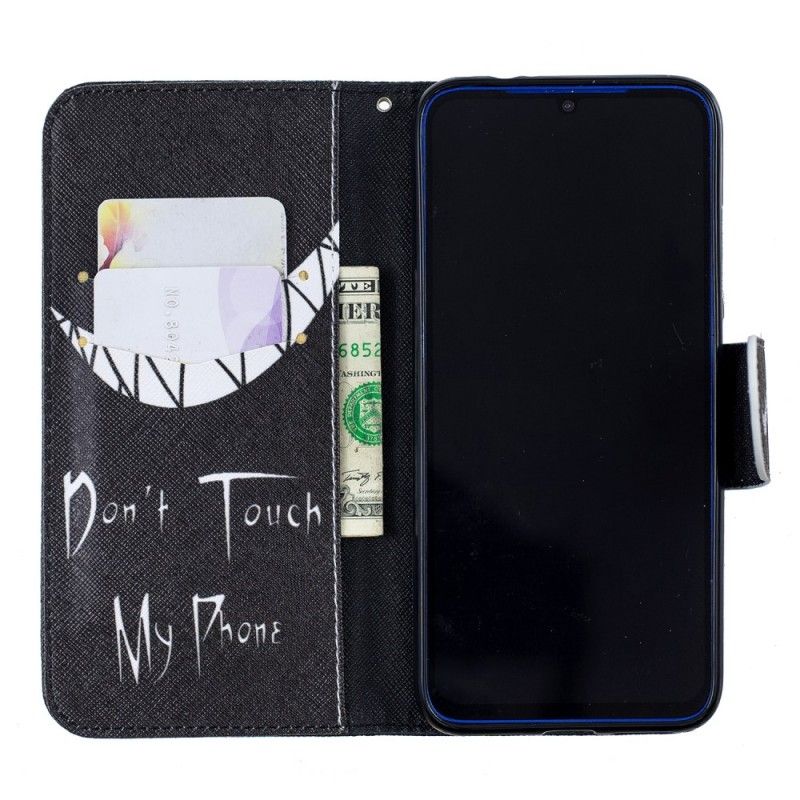 Leren Hoesje voor Xiaomi Redmi Note 7 Duivelse Telefoon