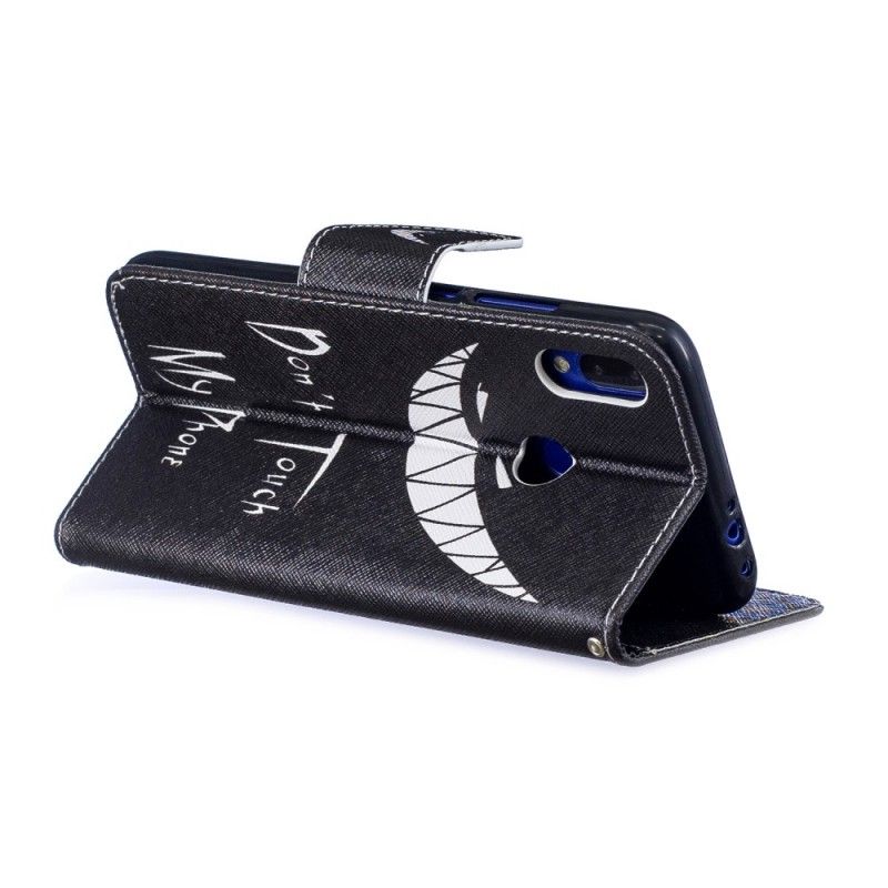 Leren Hoesje voor Xiaomi Redmi Note 7 Duivelse Telefoon