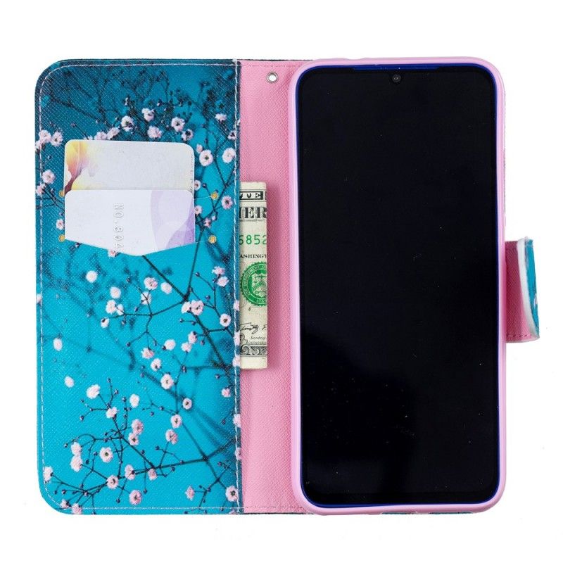 Leren Hoesje Xiaomi Redmi Note 7 Bloeiende Boom