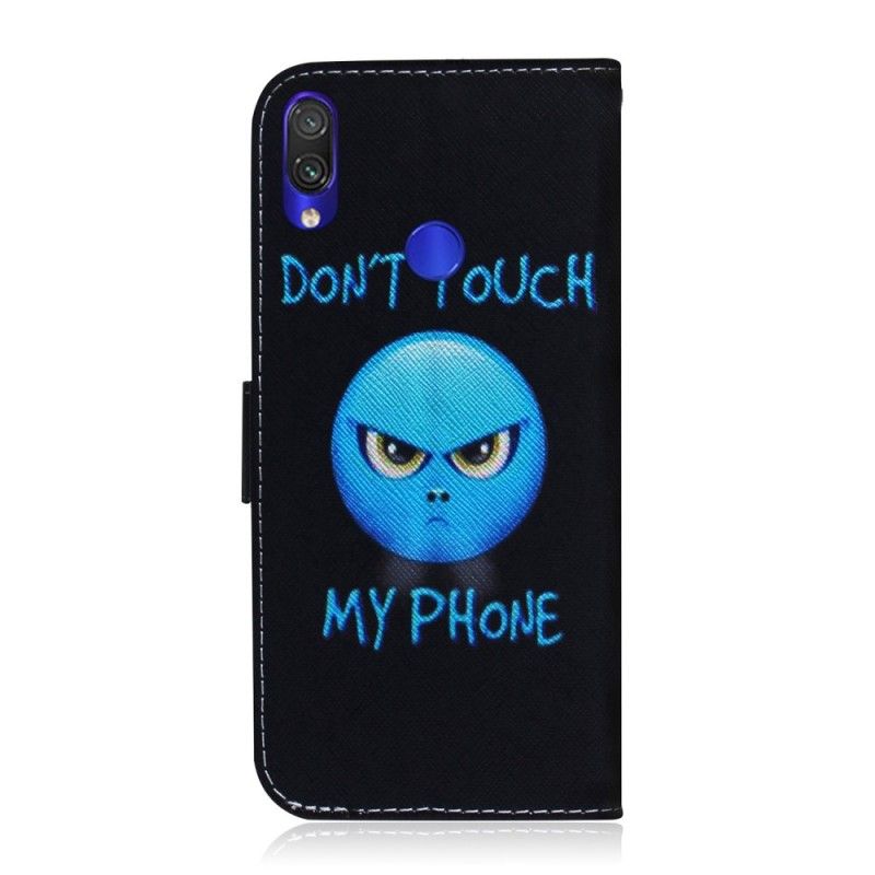 Leren Hoesje Xiaomi Redmi Note 7 Emoji-Telefoon