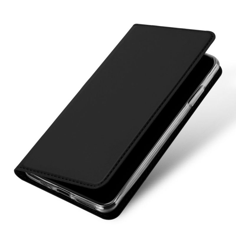 Folio-hoesje iPhone 11 Pro Max Goud Zwart Telefoonhoesje Skin Pro Serie Dux Ducis