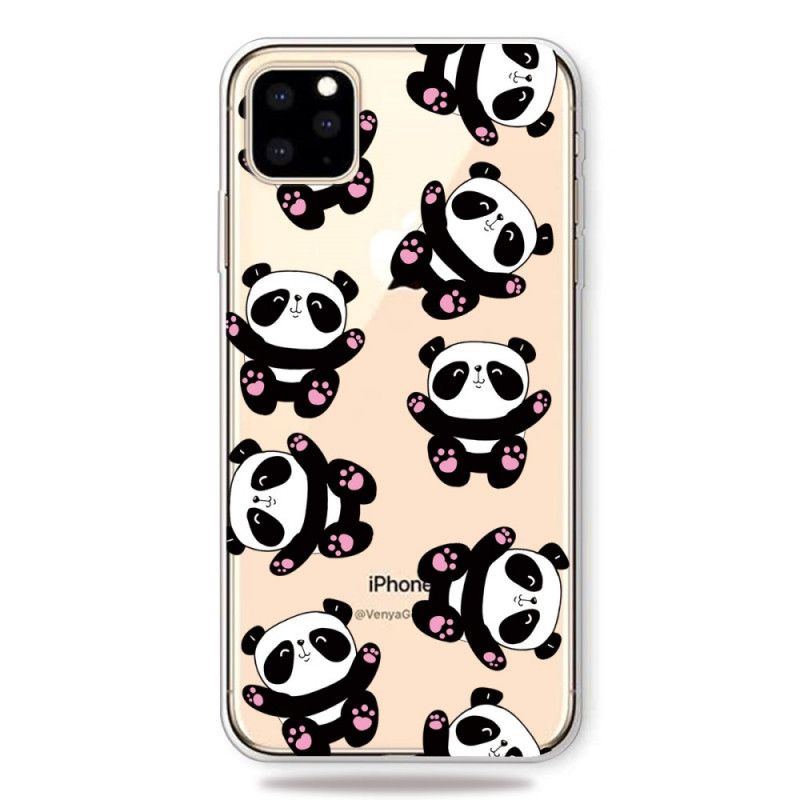 Hoesje iPhone 11 Pro Max Leuke Panda'S
