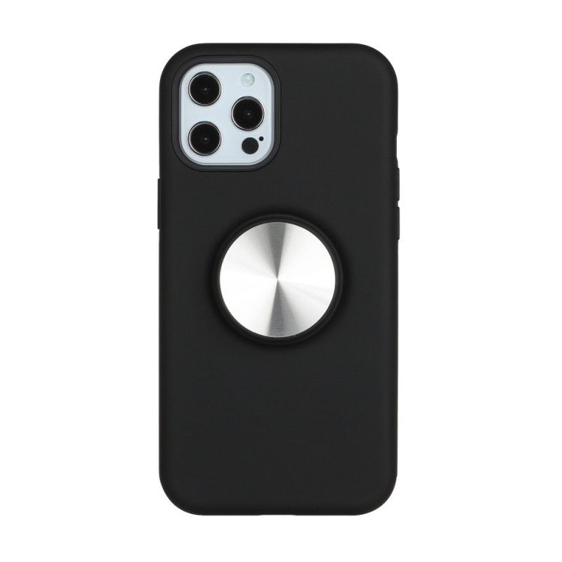 Hoesje iPhone 11 Pro Max Rood Zwart Magnetische Verwijderbare Media