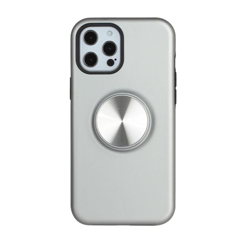 Hoesje iPhone 11 Pro Max Rood Zwart Magnetische Verwijderbare Media