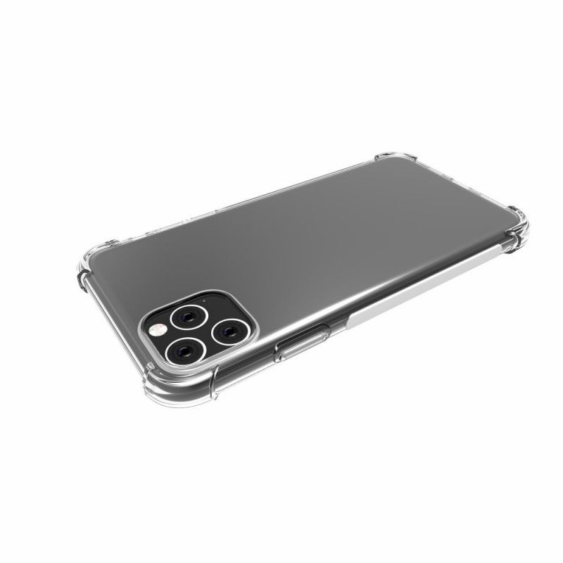 Hoesje iPhone 11 Pro Max Transparant Versterkte Hoeken