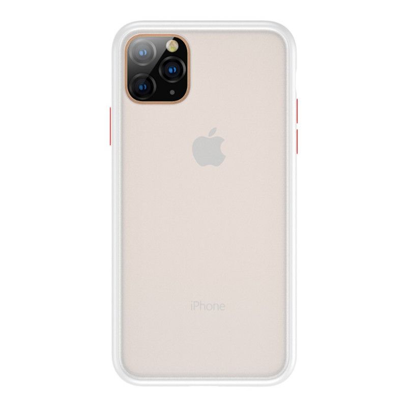 Hoesje iPhone 11 Pro Max Zwart Doorschijnende Benks