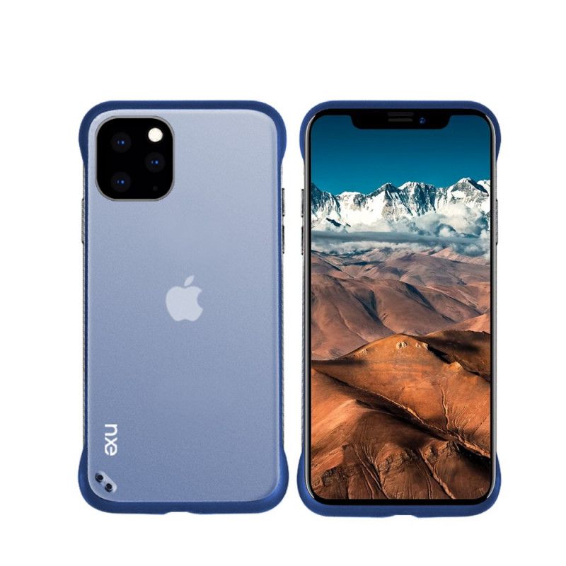 Hoesje iPhone 11 Pro Max Zwart Nxe Clear Serie Mat