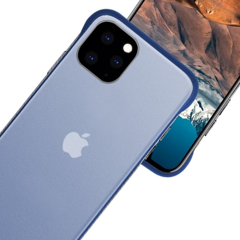 Hoesje iPhone 11 Pro Max Zwart Nxe Clear Serie Mat