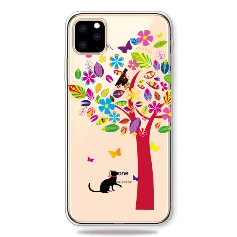 Hoesje voor iPhone 11 Pro Max Kat Onder De Boom