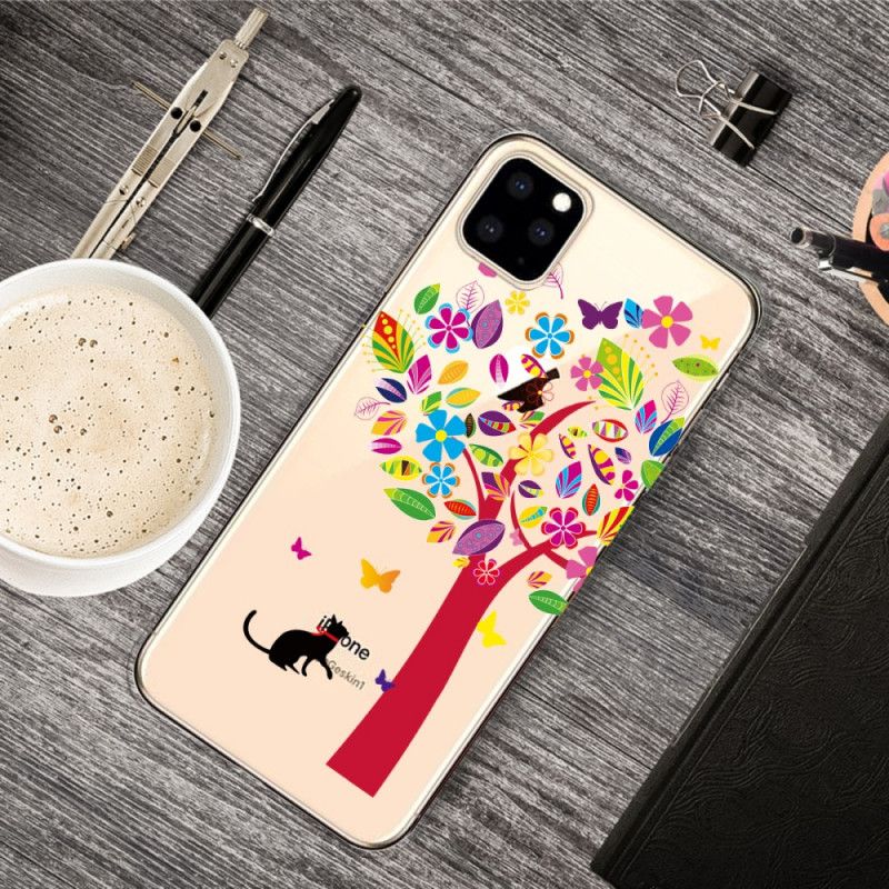 Hoesje voor iPhone 11 Pro Max Kat Onder De Boom