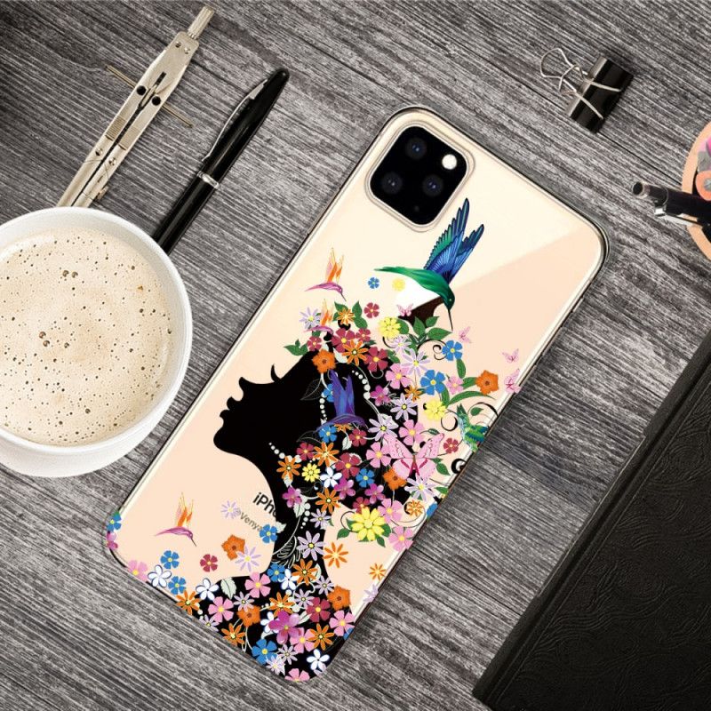 Hoesje voor iPhone 11 Pro Max Mooi Bloemhoofdje