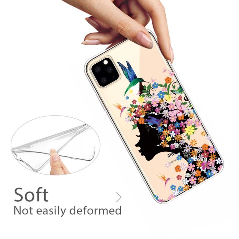Hoesje voor iPhone 11 Pro Max Mooi Bloemhoofdje