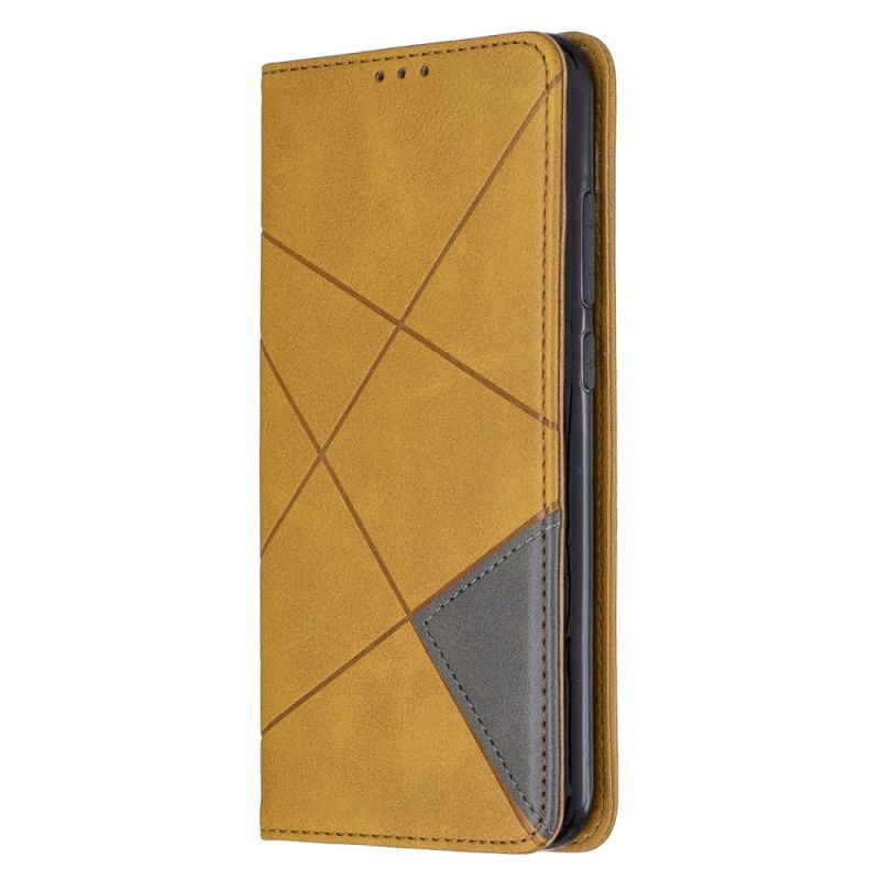 Folio-hoesje Xiaomi Redmi Note 8 Grijs Zwart Kunstenaarsstijl