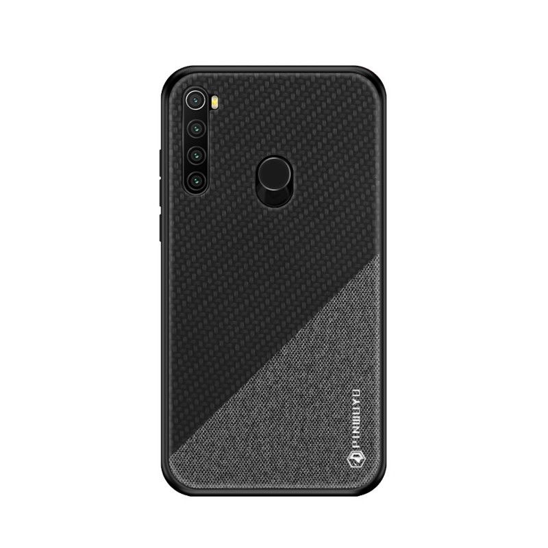 Hoesje voor Xiaomi Redmi Note 8 Magenta Zwart Pinwuyo Eer-Serie