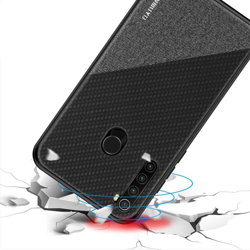 Hoesje voor Xiaomi Redmi Note 8 Magenta Zwart Pinwuyo Eer-Serie