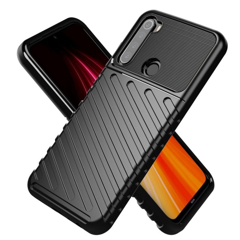 Hoesje Xiaomi Redmi Note 8 Groen Zwart Donderreeks