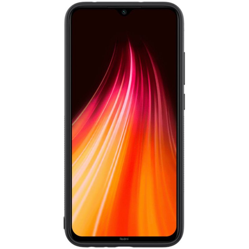 Hoesje Xiaomi Redmi Note 8 Zwart Getextureerd Nillkin