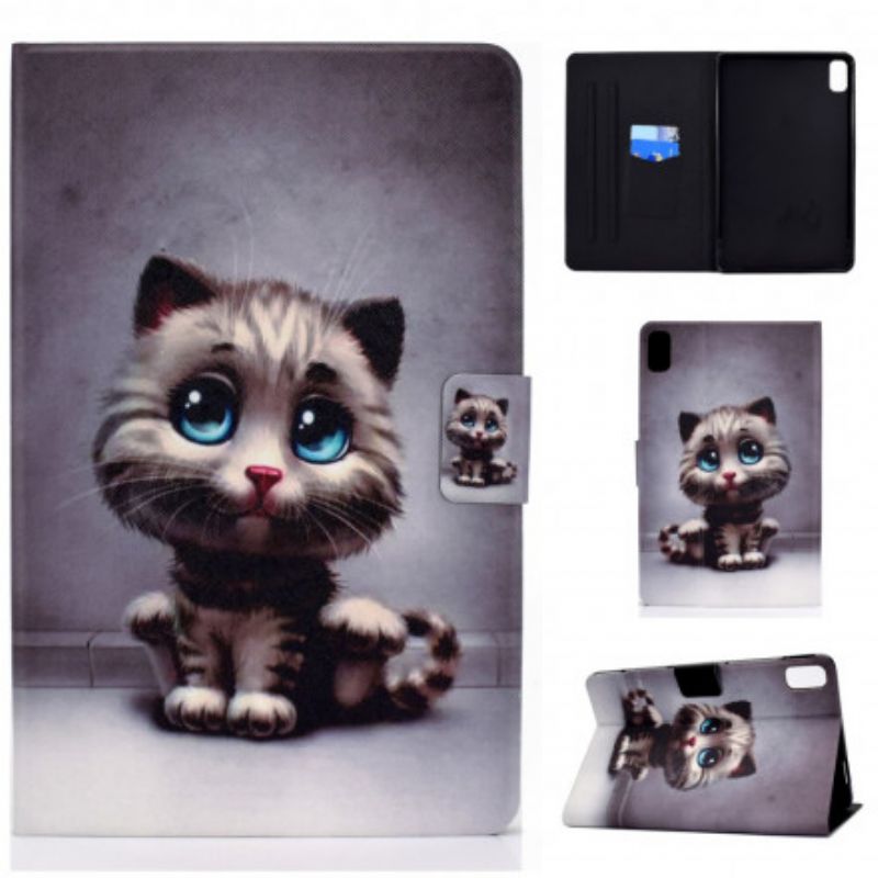 Bescherming Hoesje Huawei Matepad New Leuke Kat