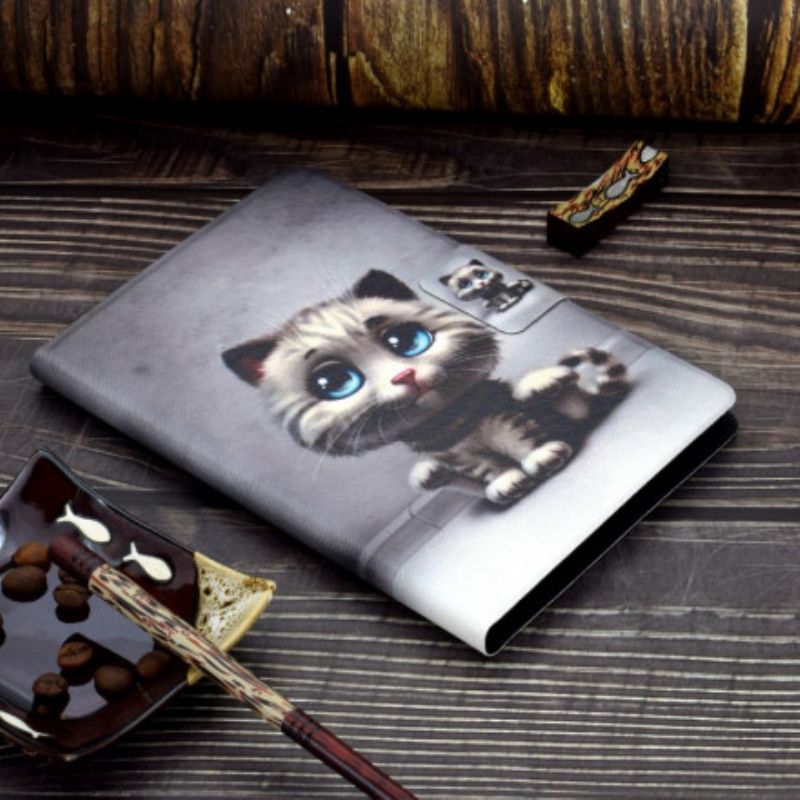 Bescherming Hoesje Huawei Matepad New Leuke Kat