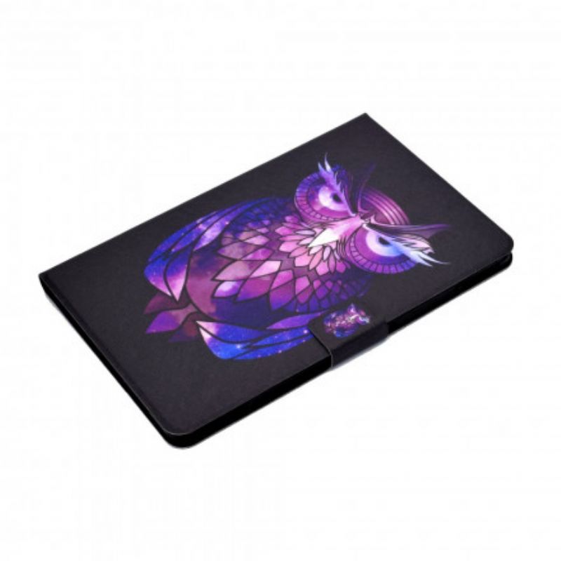 Leren Hoesje Huawei Matepad New Onaangename Uil