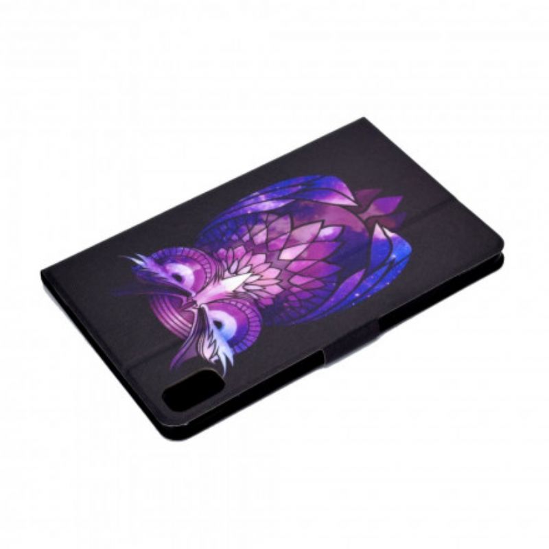 Leren Hoesje Huawei Matepad New Onaangename Uil