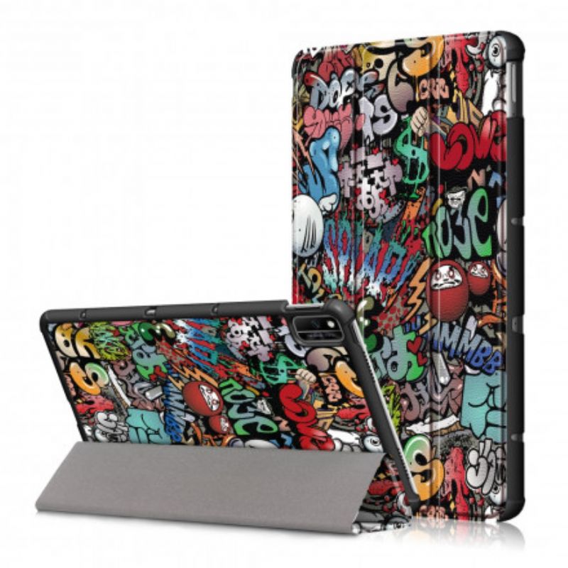 Smart Case Huawei Matepad New Reinforced Graffiti Fun