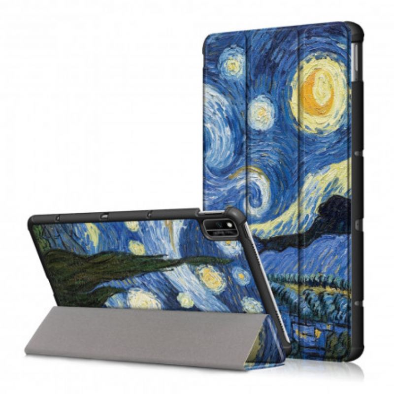 Versterkte Smart Case Huawei Matepad New The Starry Night