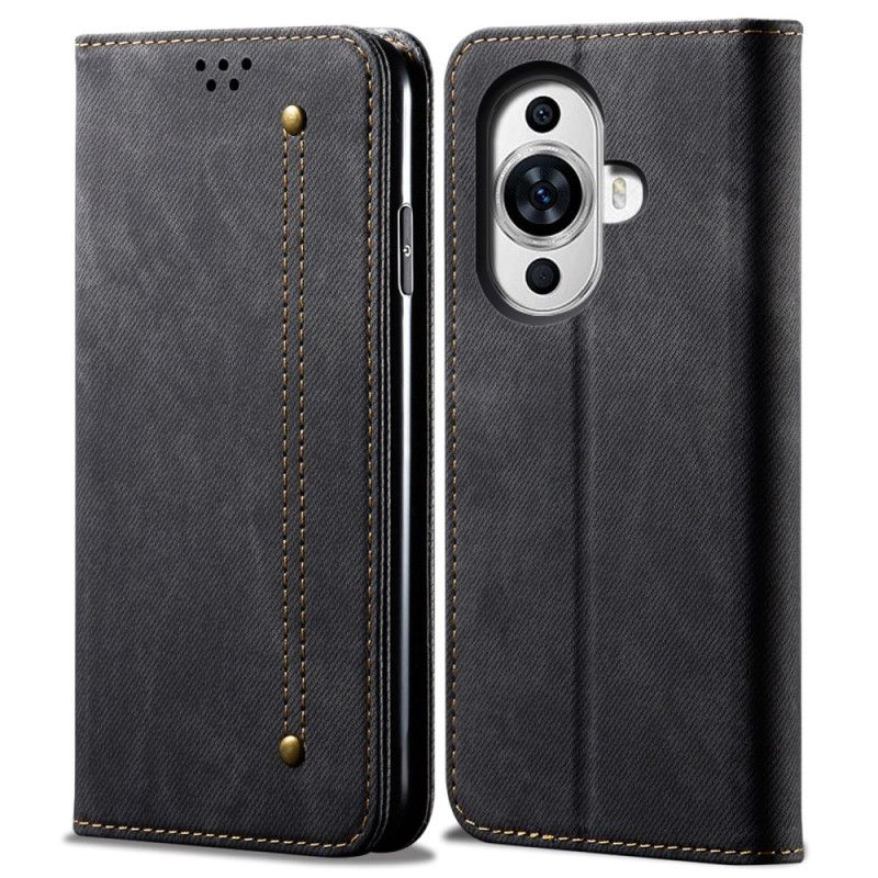 Folio-hoesje Voor Huawei Nova 11 Pro Jeansstof