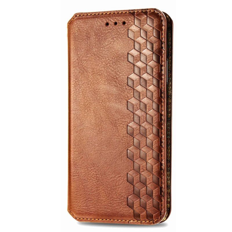 Bescherming Hoesje voor Samsung Galaxy M13 Folio-hoesje Patroon Met Leereffect