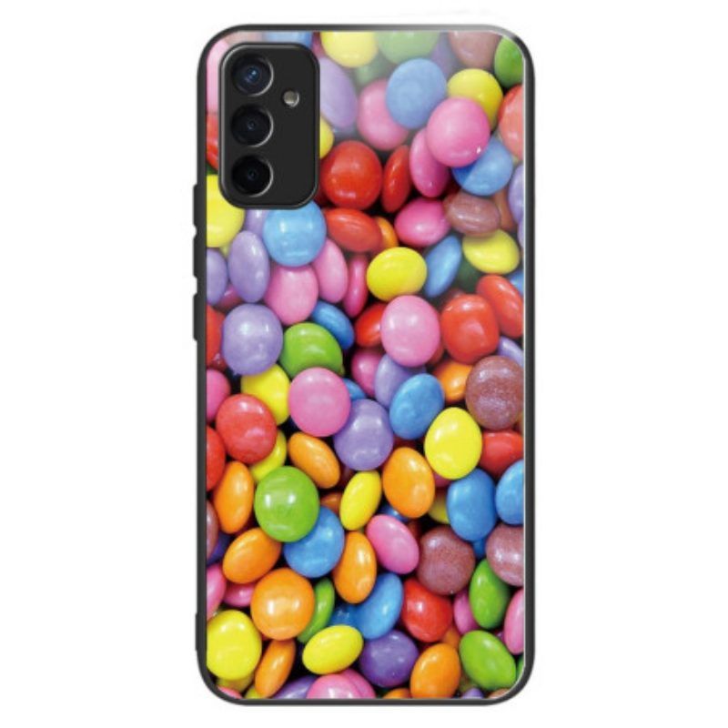 Hoesje voor Samsung Galaxy M13 Snoep Van Gehard Glas