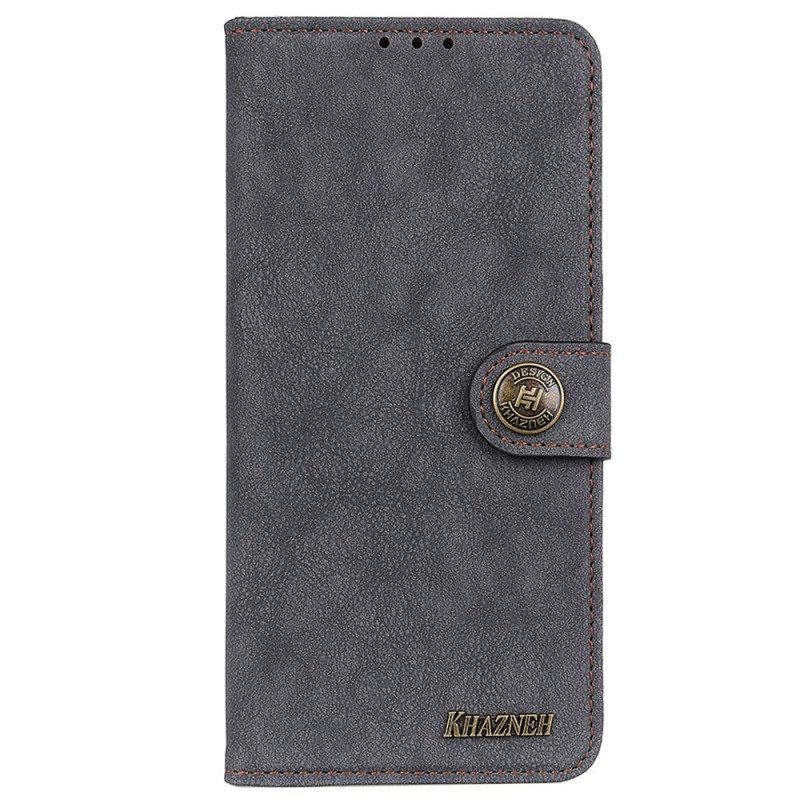 Leren Hoesje voor Samsung Galaxy M13 Khazneh Splitleer