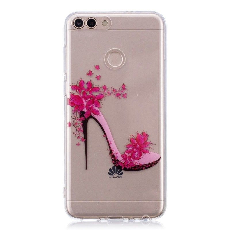 Case Hoesje Huawei P Smart Telefoonhoesje Transparante Solitaire Pompen