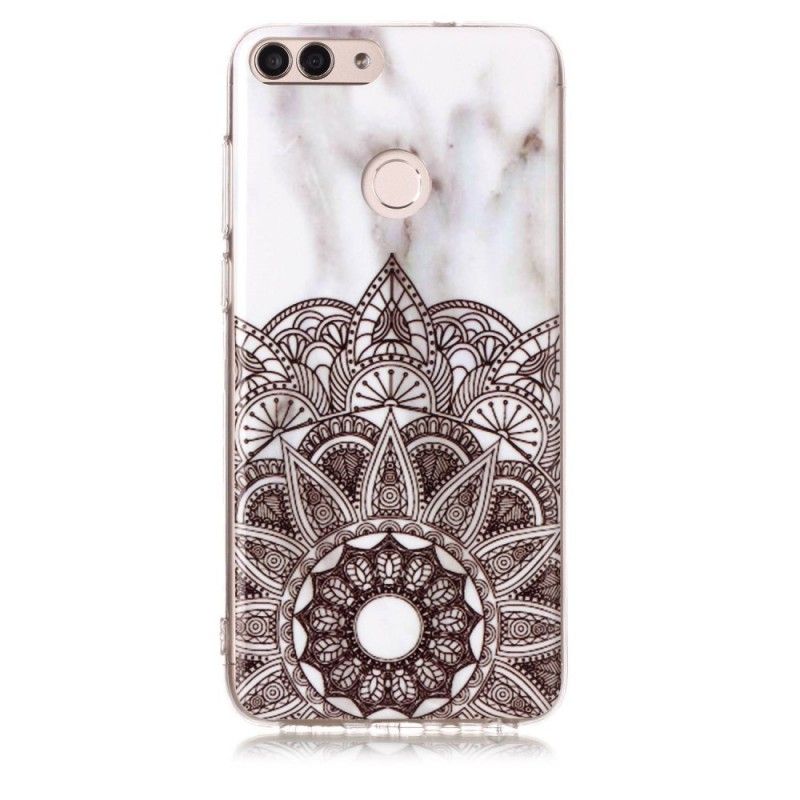 Hoesje voor Huawei P Smart Gemarmerde Mandala