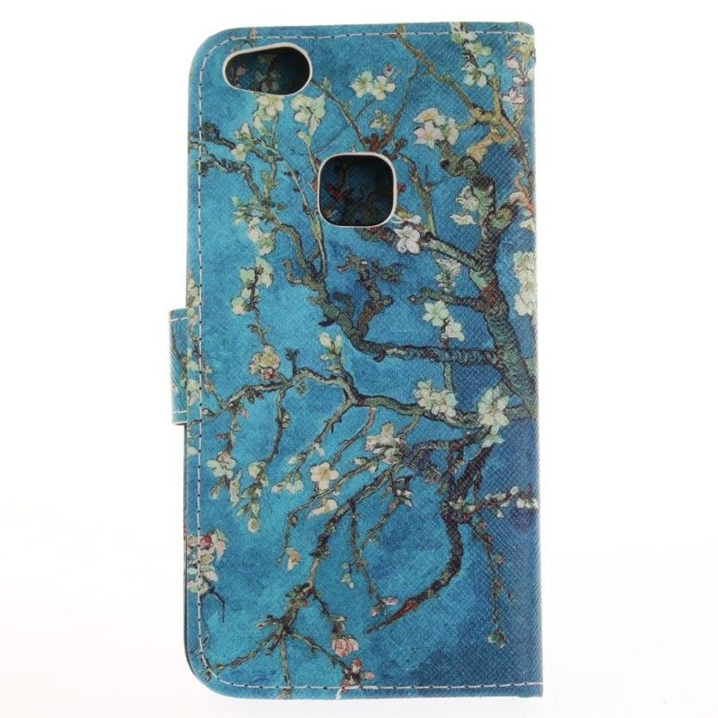 Cover Folio-hoesje Huawei P10 Lite Telefoonhoesje Bloeiende Boom