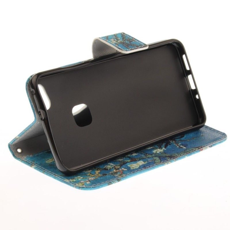 Cover Folio-hoesje Huawei P10 Lite Telefoonhoesje Bloeiende Boom