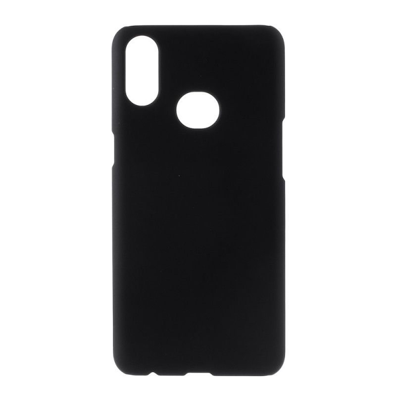 Hoesje voor Samsung Galaxy A10s Wit Zwart Rubber Meer