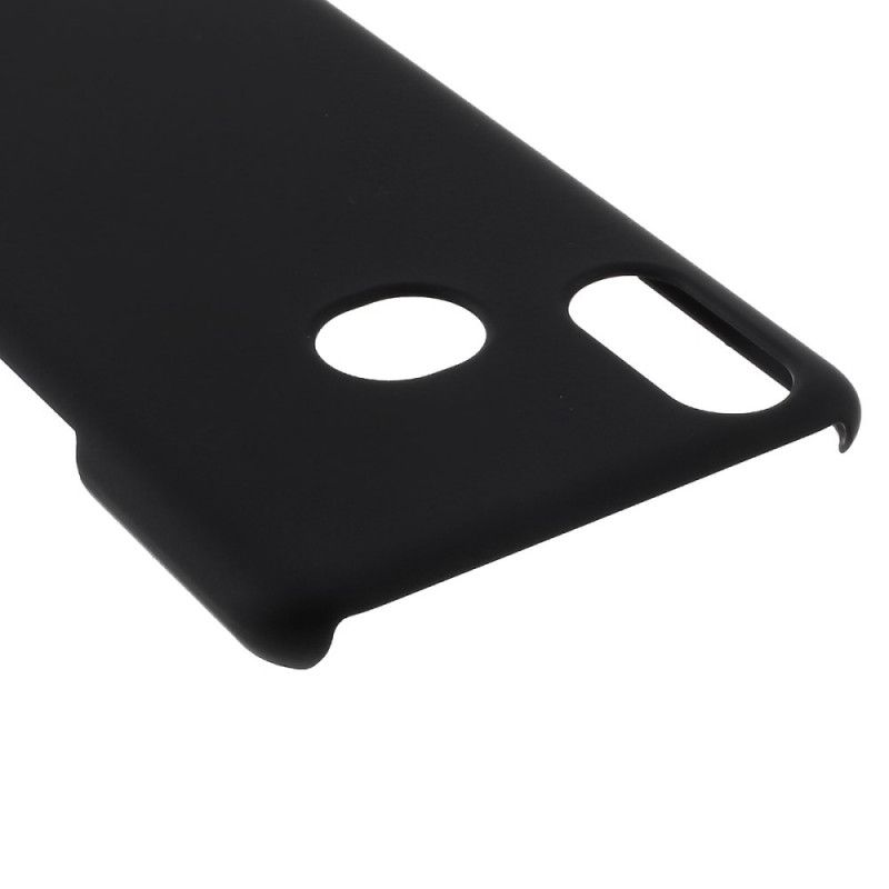 Hoesje voor Samsung Galaxy A10s Wit Zwart Rubber Meer