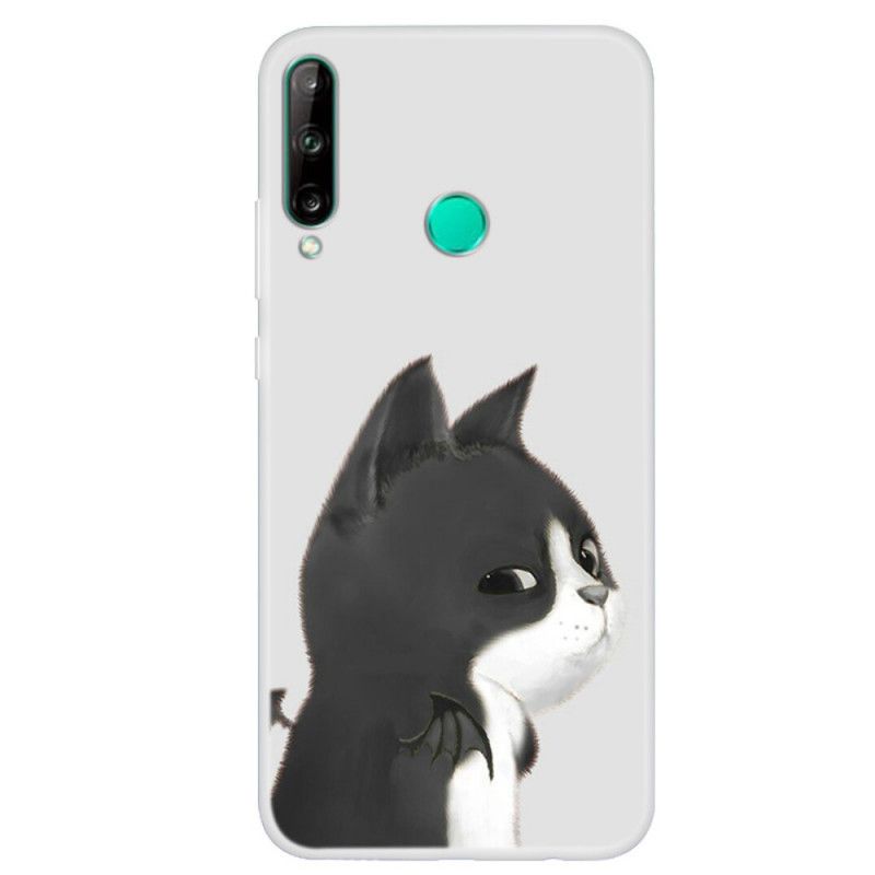 Hoesje Huawei P40 Lite E / Y7p Duivel Cat