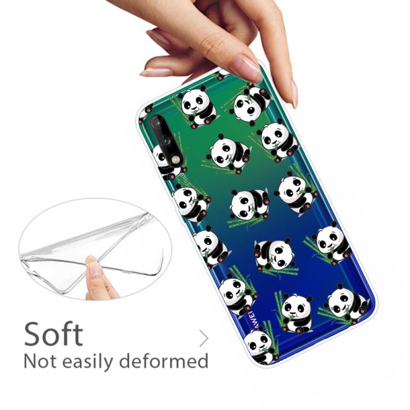 Hoesje Huawei P40 Lite E / Y7p Kleine Panda'S
