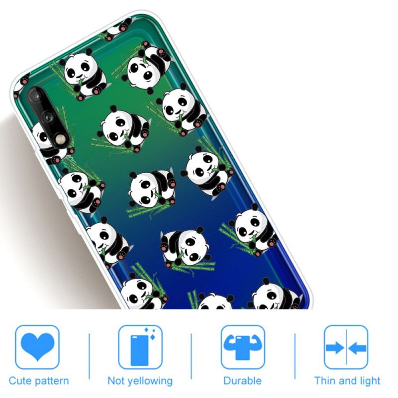 Hoesje Huawei P40 Lite E / Y7p Kleine Panda'S