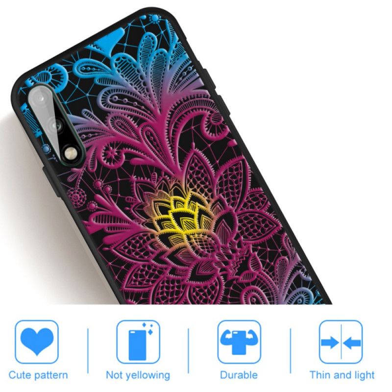 Hoesje Huawei P40 Lite E / Y7p Meesterlijke Bloem