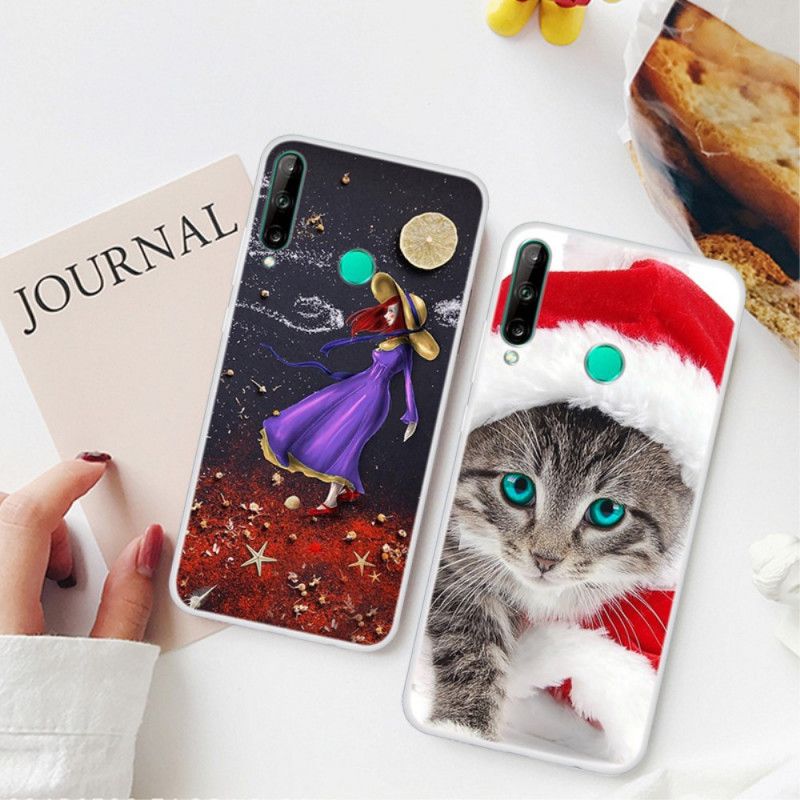 Hoesje voor Huawei P40 Lite E / Y7p Bloementapijt