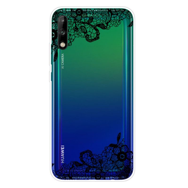 Hoesje voor Huawei P40 Lite E / Y7p Fijn Kant