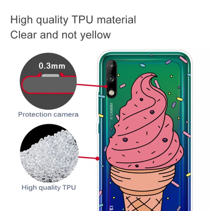 Hoesje voor Huawei P40 Lite E / Y7p Ijs